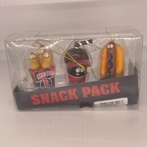 Boston Red Sox Snack Pack Ornaments